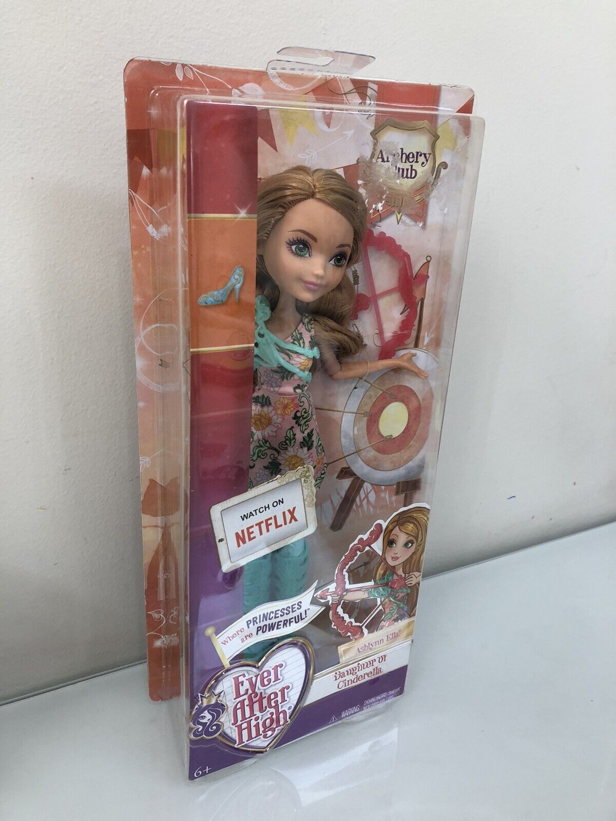 Ever After High Doll Ashlynn Ella Archery Club Daughter of Cinderella - NEW  HTF 887961370041 | eBay