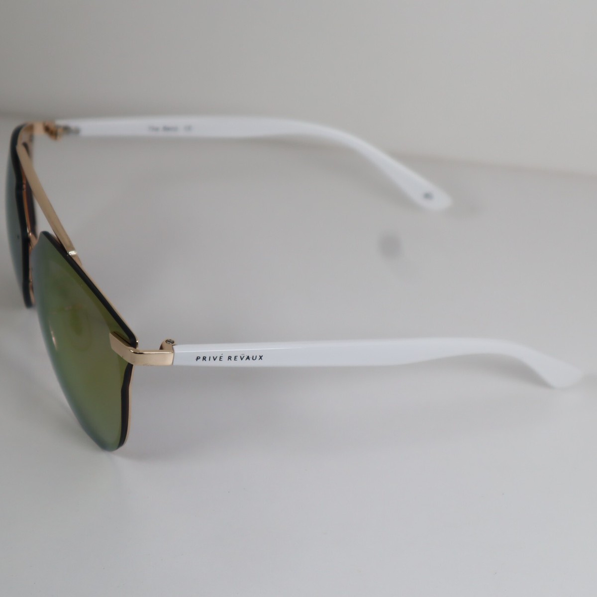 Prive Revaux The Benz Mirrored White Sunglasses | eBay display picture 3