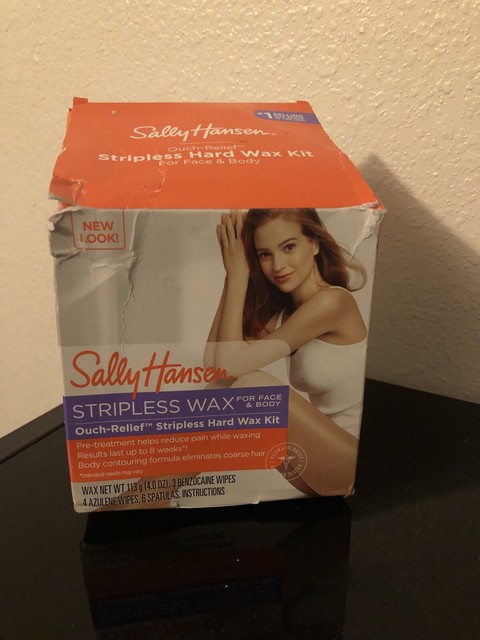Best Wax Melts 2021 Sally Hansen Ouch Relief Stripless Hard Wax Kit   Expiration Date 