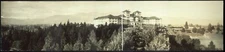 10" x 36" Panorama 1908 Hotel Raymond, Pasadena, Cal