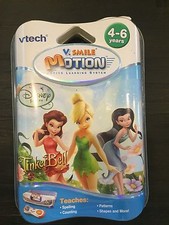 Vtech V-Motion Disney Fairies Tinker Bell v.smile learning system NEW