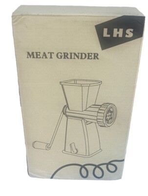 LHS Meat Grinder Brand New in Box~ Never Used~ FREE SHIPPING