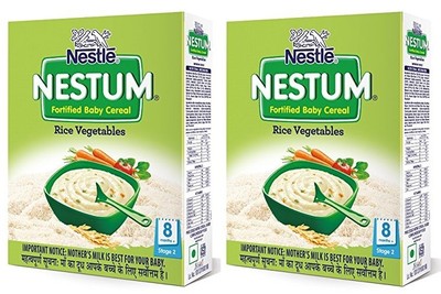 nestum rice vegetables