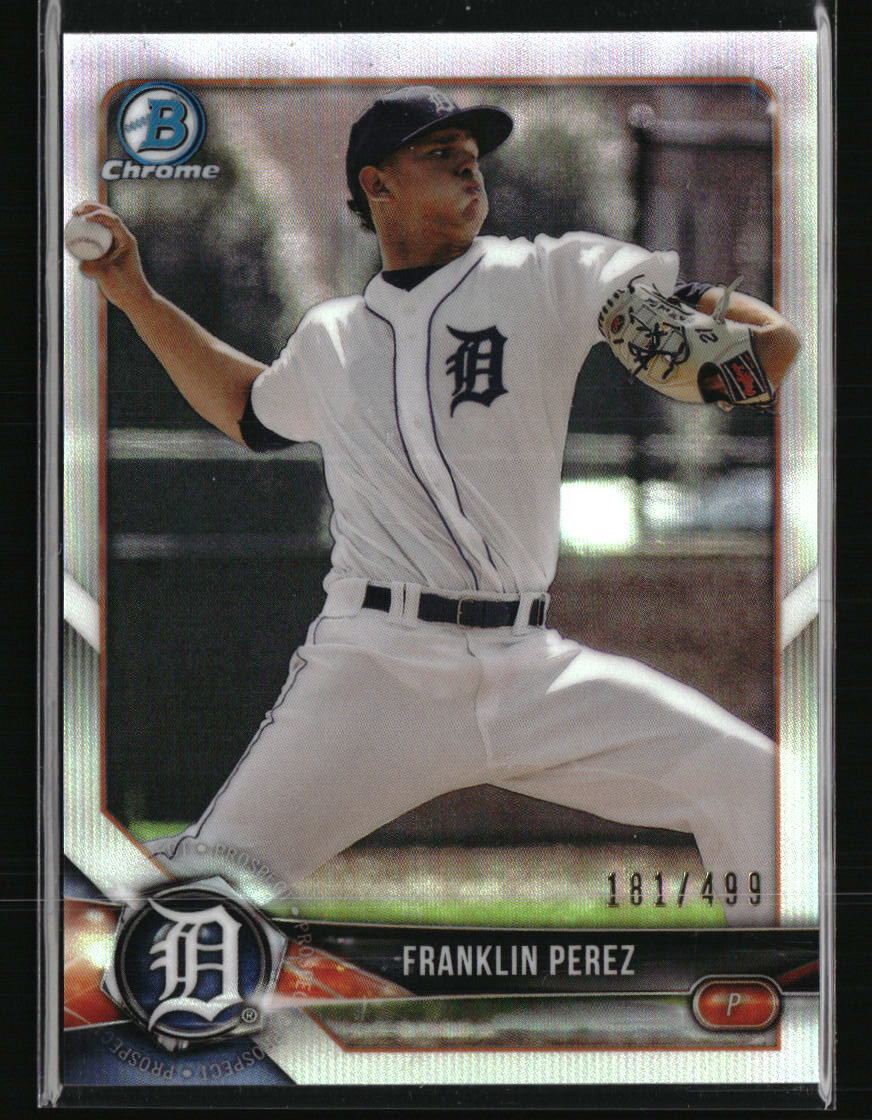 Franklin Perez 2018 Bowman Chrome Prospect Refractor /499 #BCP185