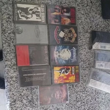 Cassette Lot Of 20 medadeth Ezo, The Obsessed, Arcadia etc..