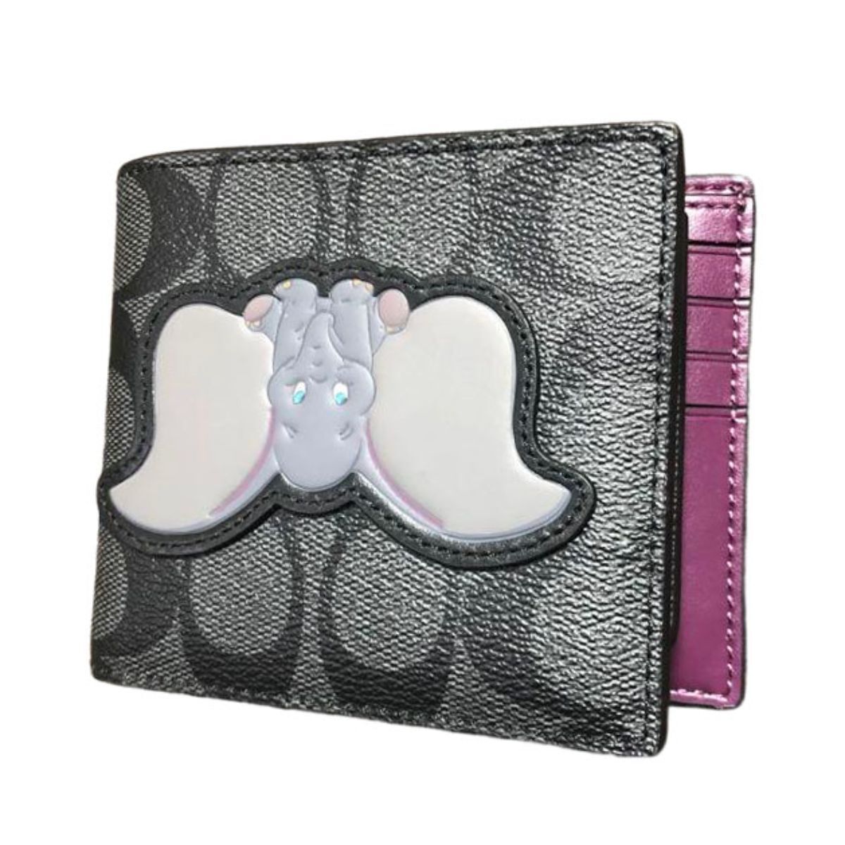 COACH Disney Collaboration Dumbo Signature Charcoal B… Gem