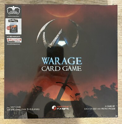Warage Card Game - Ultimatives rundenbasiertes Kartenspiel - Brandneu und versiegelt
