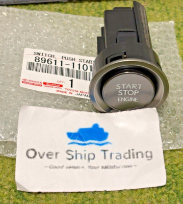 Lexus Genuine IS350 ES300h Start Stop Engine Ignition Switch Button OEM JDM