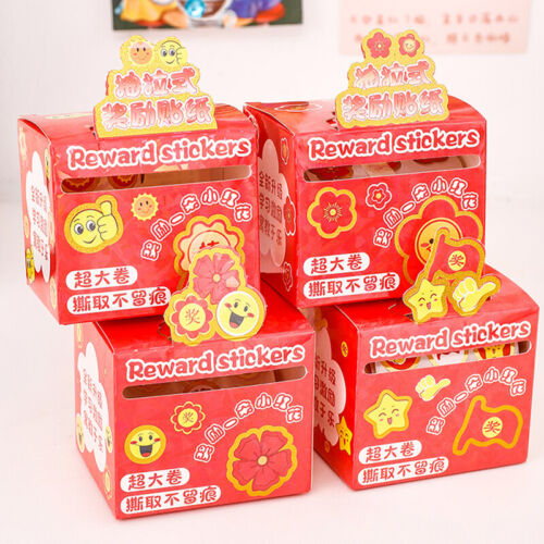1Box Reward Sticker Cartoon Little Red Flower Pull Out Stickers Kindergarten _in - Picture 6 of 7