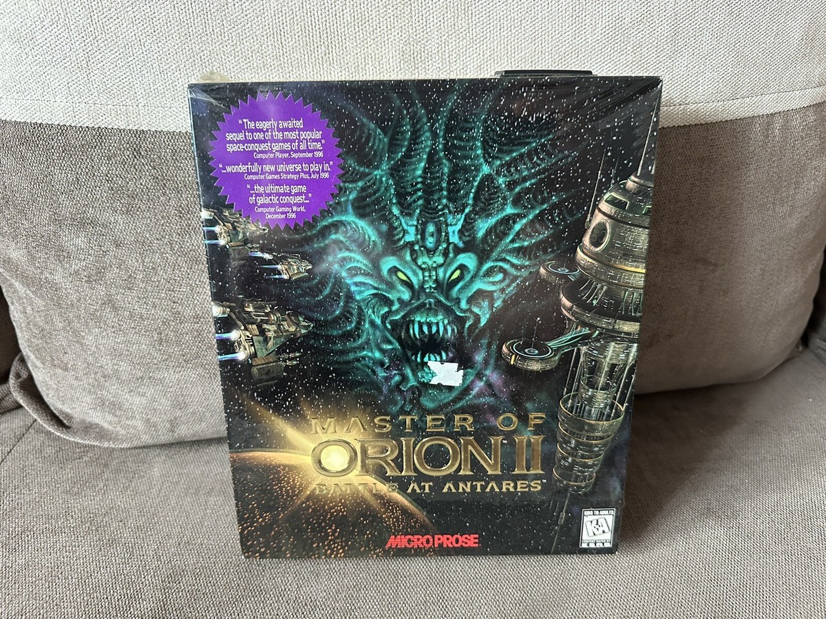 Master of Orion 2: Battle At Antares (Jewel Case) -PC Game