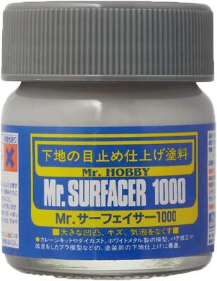 Mr. Hobby Surfacer Primer Series Lacquer Paint 40ml - US