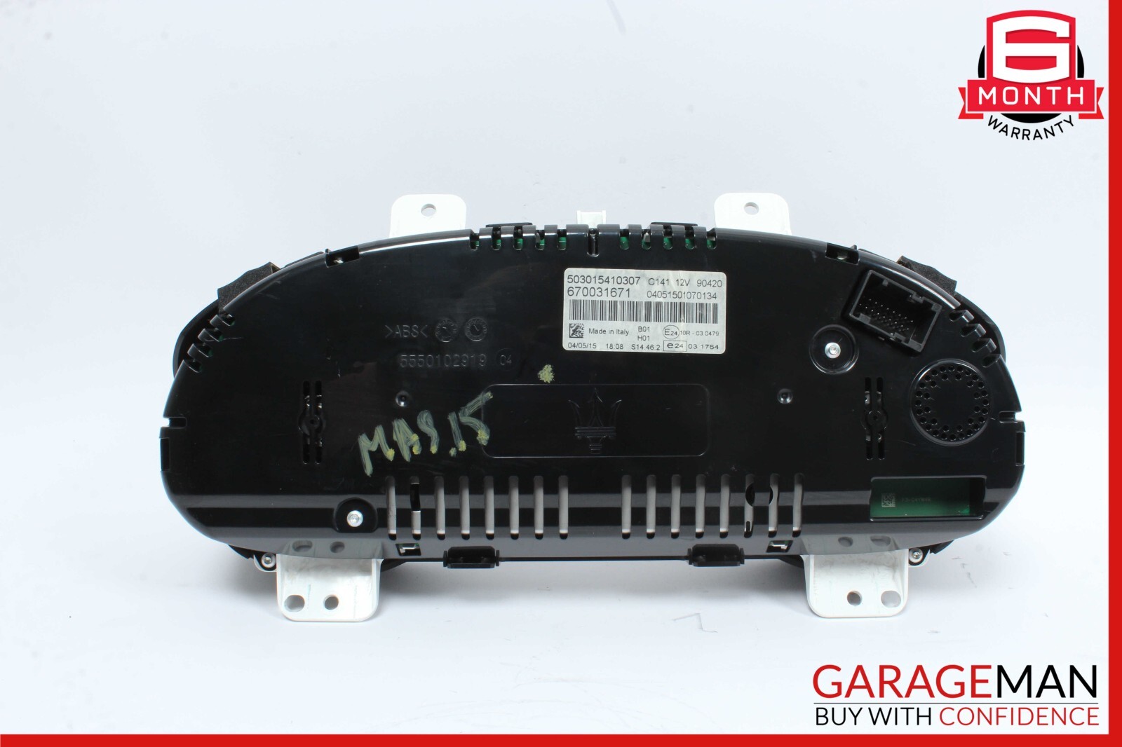 14-20 Maserati Ghibli SQ4 M157 3.0L  Instrument Cluster Speedometer OEM