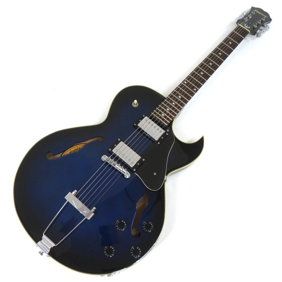Electric Guitar Epiphone ES 135 Blue Gig Bag 22 Frets 6 String