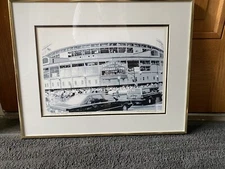 Wall Art Wrigley Field. Artist James Wennersten Screen(serigraphy)Opening Nights