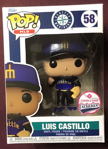 Seattle Mariners Luis Castillo Funko POP SGA 9/14/2024 NIB W/PROTECTIVE CASE - Picture 1 of 3
