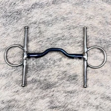 5.5" Bombers Style Ported Full Cheek Snaffle