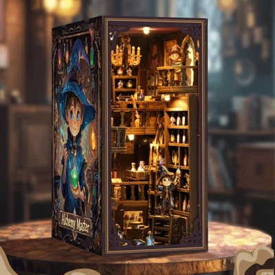 Alchemy Master | Diorama | Book Nook - MagicHolz | 396 Teile