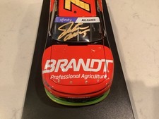 JUSTIN ALLGAIER AUTOGRAPHED 2025 CHEVY CAMARO BRANDT DIECAST  CARD