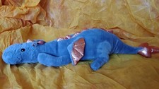 Drachen Plüschtier Kuscheltier Stofftier. Sehr Weich  XXL 90 cm. NEU