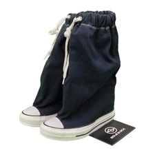 Converse Vaquera X Converse Womens Chuck Taylor All Star XHi Slouch Wedge Black