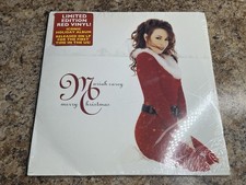 Mariah Carey "Merry Christmas" Vinyl LP Record Limited Edition Red Vinyl SEALED