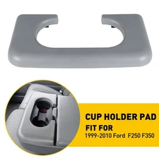 For 1999-2010 Ford F250 F450 Cup Holder Pad Trim Center Console