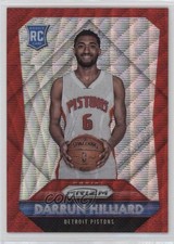 2015-16 Panini Prizm Rookies Ruby Wave Prizm 37/350 Darrun Hilliard #345 0qr0