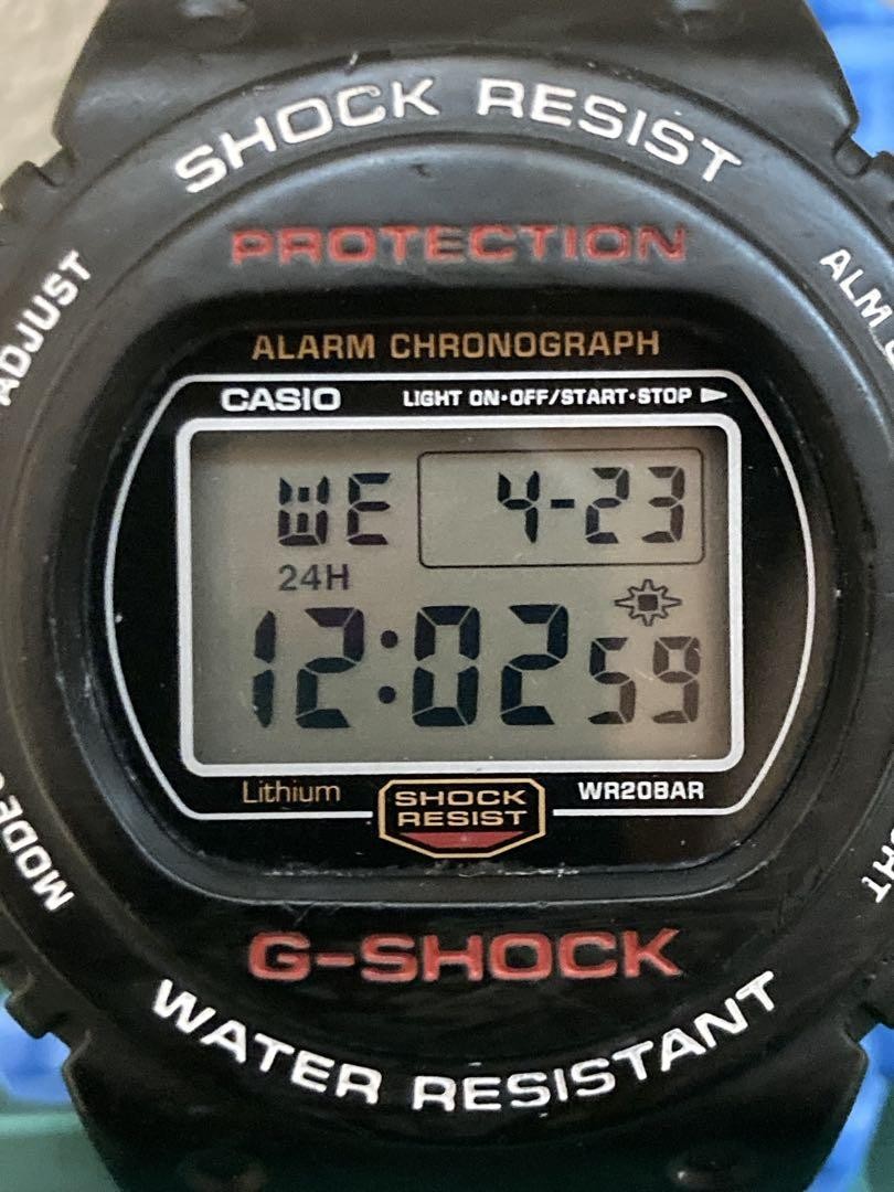 Casio G-Shock DW-5700 Sting Module 1545 Used Battery