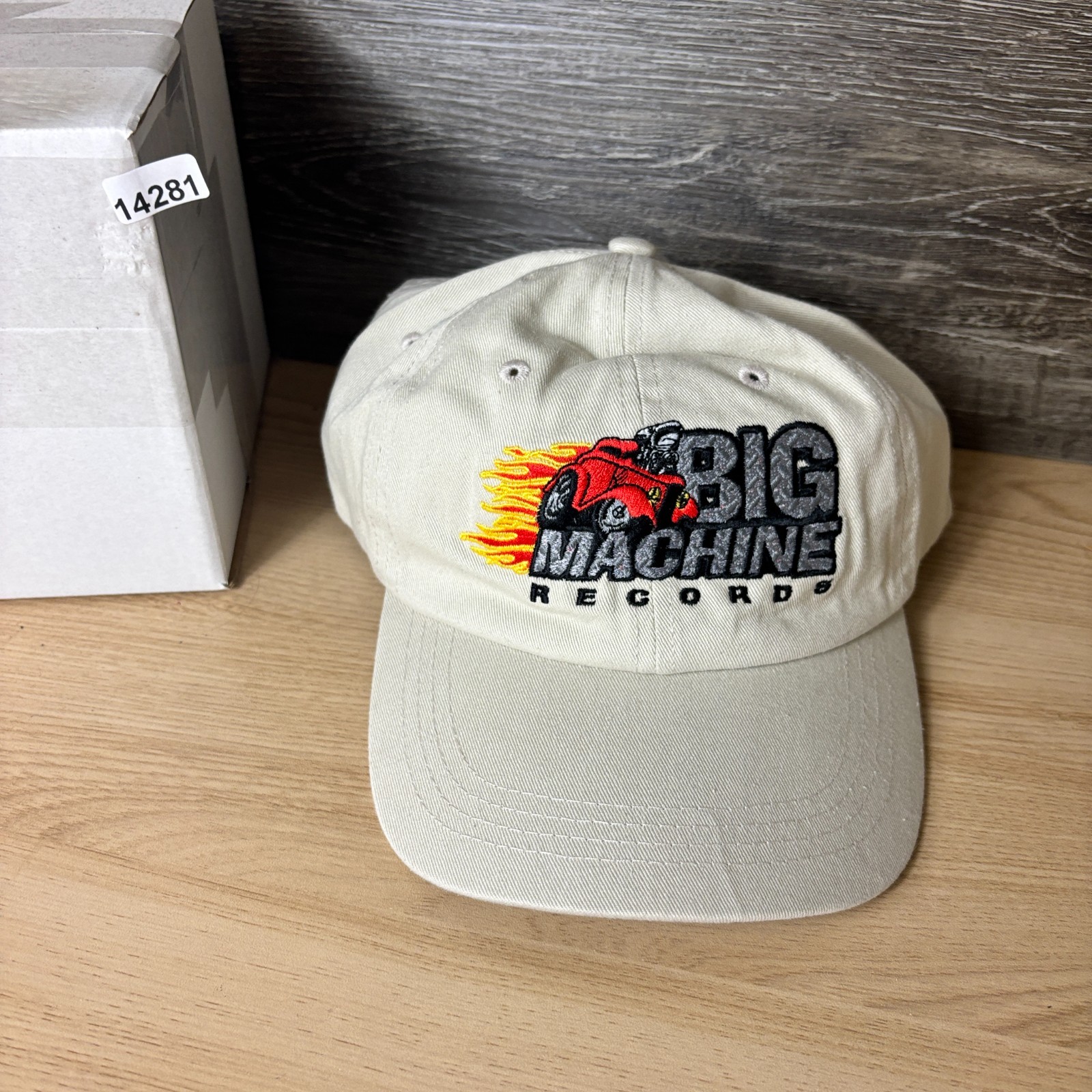 Big Machine Records Hat Cap Strap Back Brown Beig… - image 10