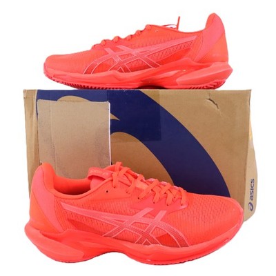 Asics Solution Speed FF3 Clay Sneakers In Flash Red/Coral (1041A437) Men's 8