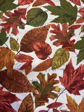 Timeless Treasures Fall Leaf Leaves 100 Cotton Fabric By The Half Yard