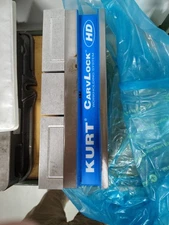 6" Kurt Hydraulic Carve Lock Double Vise NEW! Unused, Never Installed!