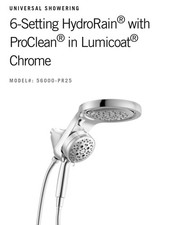 BRAND NEW DELTA 56000-PR25 6 SETTING HydroRai...