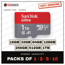 SanDisk Micro SD Card Ultra Memory Card 16GB 32GB 64GB 128GB 256GB 512GB 1TB Lot