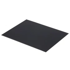 ABS Plastic Sheet 10" x 8" x 0.06" ABS Styrene Sheets Black 1 Pcs