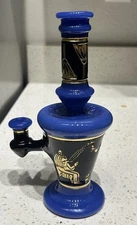 Green T Glass Egyptian Rig Glass With Real Gold Overlay And Zen Design