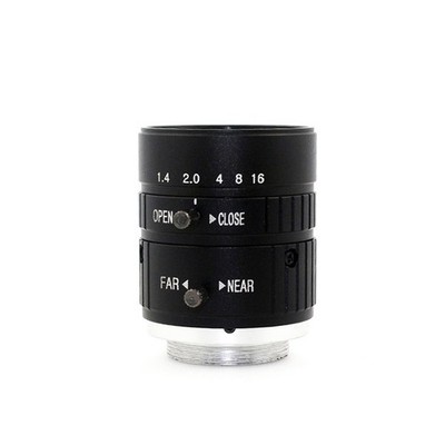 Camera Lens 10MegaPixel Focal Length 25mm F1.4-F16 C Mount FOV 23.5° Format 1/2''