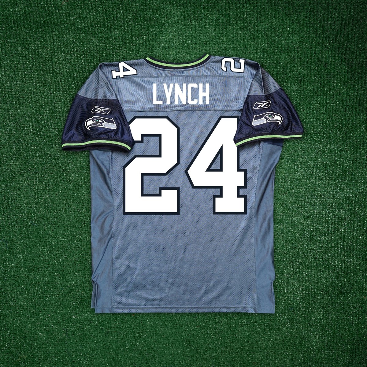 Marshawn Lynch Reebok Seattle Seahawks Authentic On-Field EQT