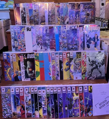 63 Valiant Comic Most Shadowman X-o MaowAr Deathmate Many More Fast Shipping!