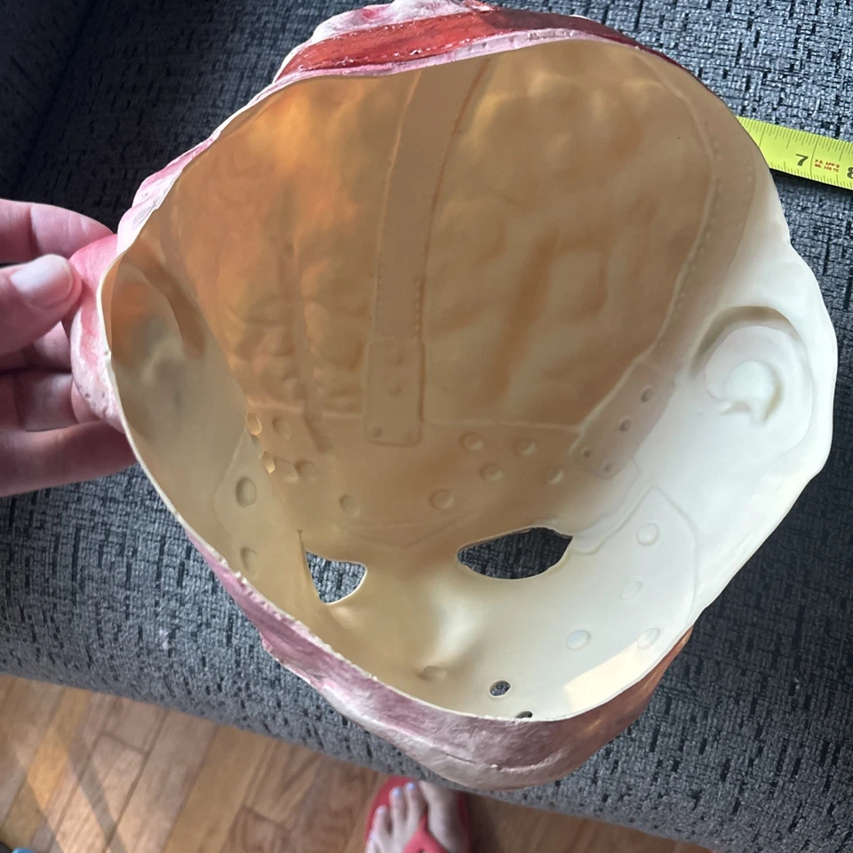 Jason Vorhees Friday the 13th Head Latex Halloween Mask | Mint - Image 4 of 4