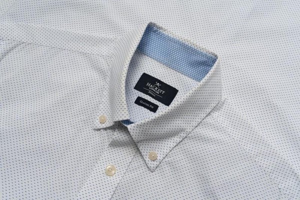 Men Hackett Shirt White Cotton 36 / S / 44
