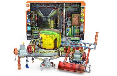 Hexbug Junkbots Small Factory Habitat Power Sub Station, Überraschung Spielzeug Spielset