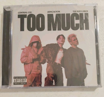 #ad Too Much by The Kid Laroi Jung Kook Central Cee CD 2023 SINGLE $14.99