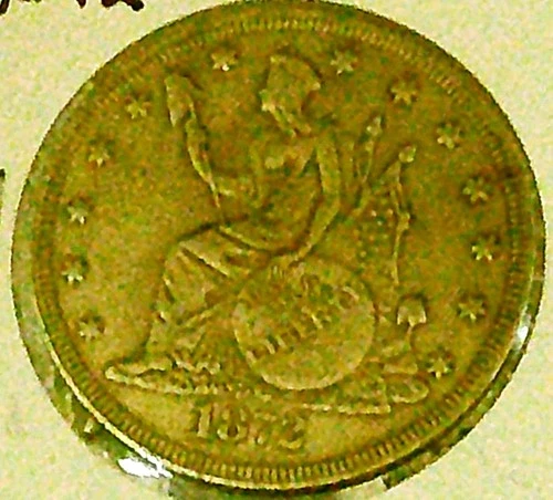 1872 Trade Dollar Coin 420 Grains
