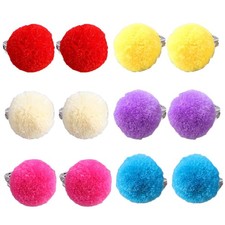 6 Pairs Children's Ear Clip Little Girls Jewellery Clips Childrens