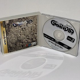 GRANDIA SEGA SATURN  w/ Spine Card Japanese  Retro Game