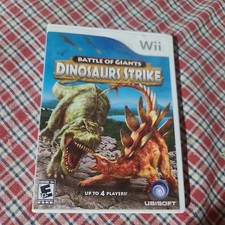 Battle Of The Giants Dinosaurs Strike Wii