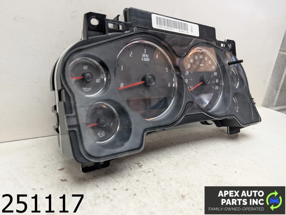 OEM 2007 GMC Yukon 6,2 L calibre clúster velocímetro Foto 2 de 4