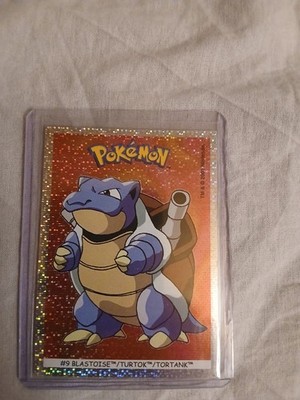 Blastoise Turtok #9 Holo Foil 2001 Dunkin Boomer RaVintage Pokémon check profile