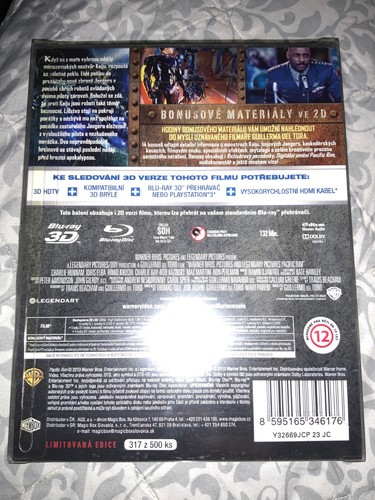 Pacific Rim - Limited Edition 3D Blu-ray + DVD - COLLECTOR'S CASE - SEALED - Picture 2 of 2